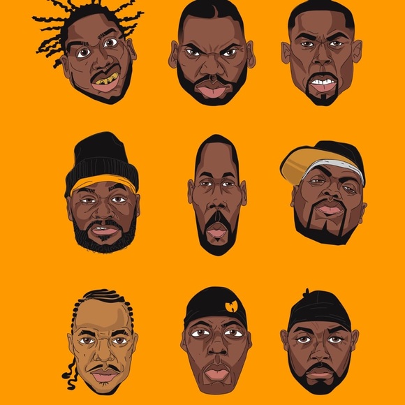 Wu Tang Clan Varsity Memorabilia - Picture 12 of 12